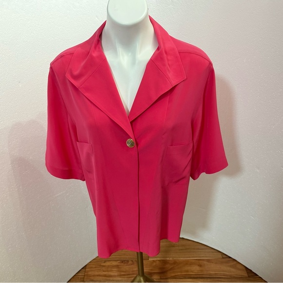 CHANEL Coral Pink Fabric - Picture 1 of 11